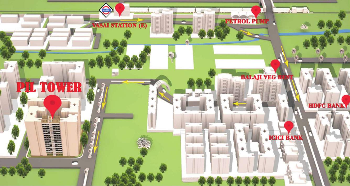 tower Images for Location Plan of PIL Pil Tower