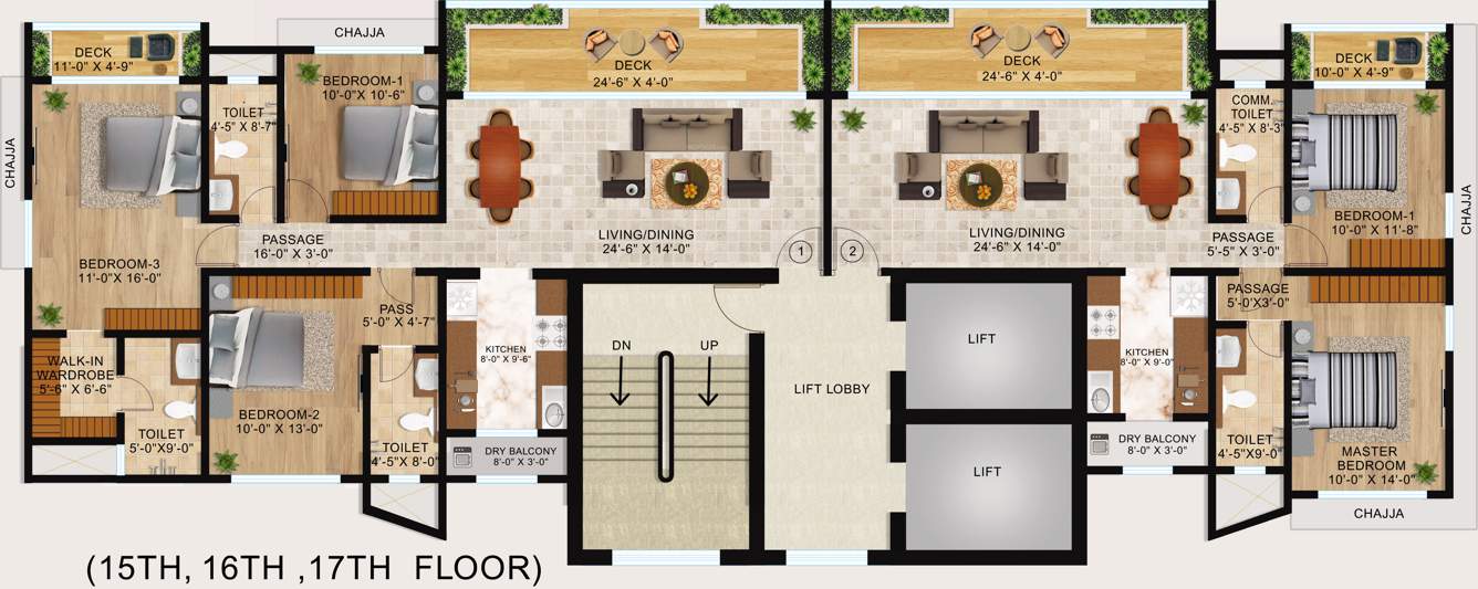 Images for Cluster Plan of Dipti Ocean Terraces