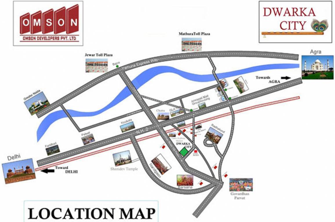 Images for Location Plan of Omson Dwarka City