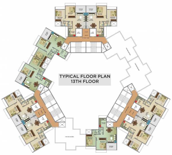 Images for Cluster Plan of Greenscape Kalpana Horizon Estate