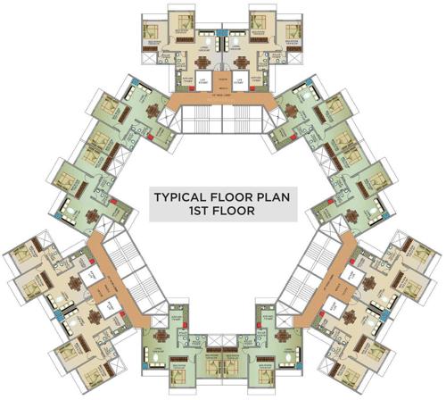 Images for Cluster Plan of Greenscape Kalpana Horizon Estate