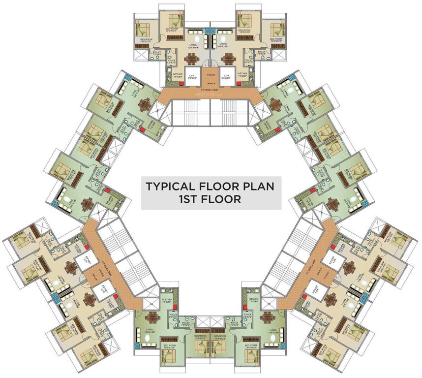 Images for Cluster Plan of Greenscape Kalpana Horizon Estate