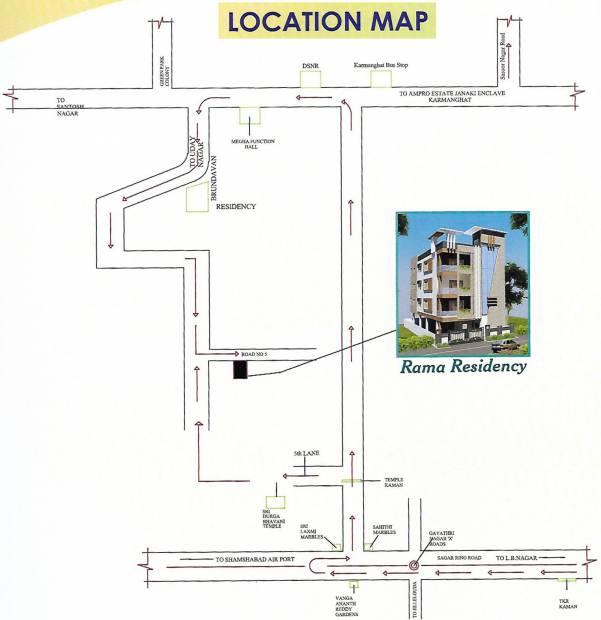 Images for Location Plan of Abhigyan Rama Residency