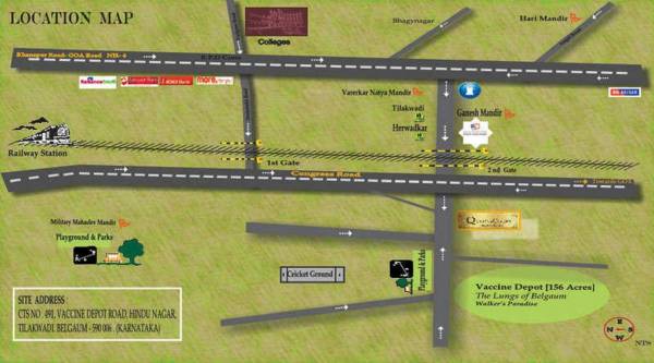  queenscourt Location Plan