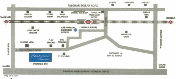 Images for Location Plan of Kritika Shaligram Township