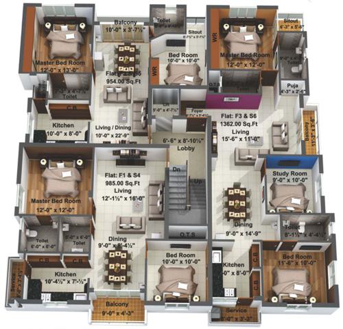 Images for Cluster Plan of Sai Sai Sansthan Images for Cluster Plan of Sai Sai Sansthan