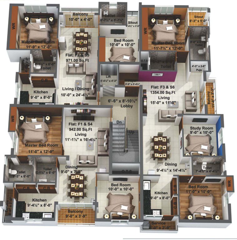 Images for Cluster Plan of Sai Sai Sansthan