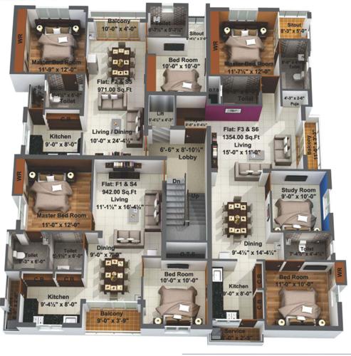 Images for Cluster Plan of Sai Sai Sansthan Images for Cluster Plan of Sai Sai Sansthan