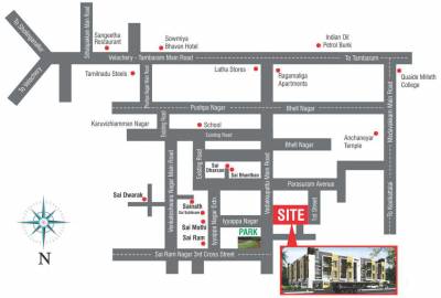 Images for Location Plan of Sai Sai Sansthan