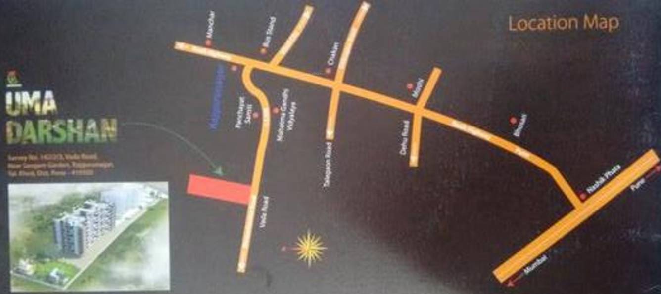 Images for Location Plan of Shree Green City Uma Darshan