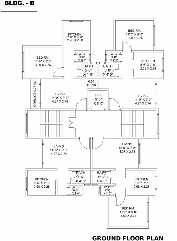 Images for Cluster Plan of GBK Vishwajeet Manor