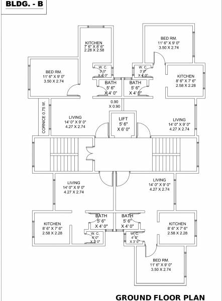 Images for Cluster Plan of GBK Vishwajeet Manor Images for Cluster Plan of GBK Vishwajeet Manor