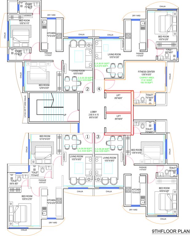 Images for Cluster Plan of Khandelwal Sai Iconic