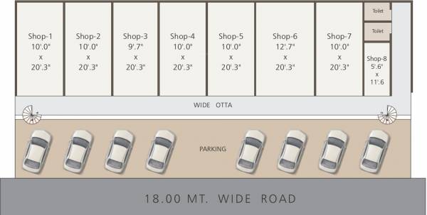 Images for Cluster Plan of Amardeep Vrundavan Heights