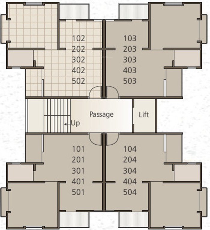 Images for Cluster Plan of Amardeep Vrundavan Heights