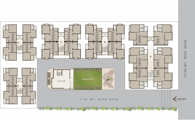 Images for Layout Plan of Amardeep Vrundavan Heights