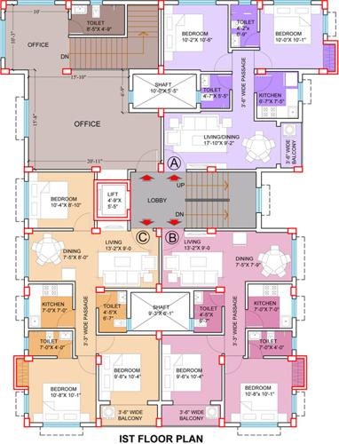  manor Images for Cluster Plan of Swastic Manor