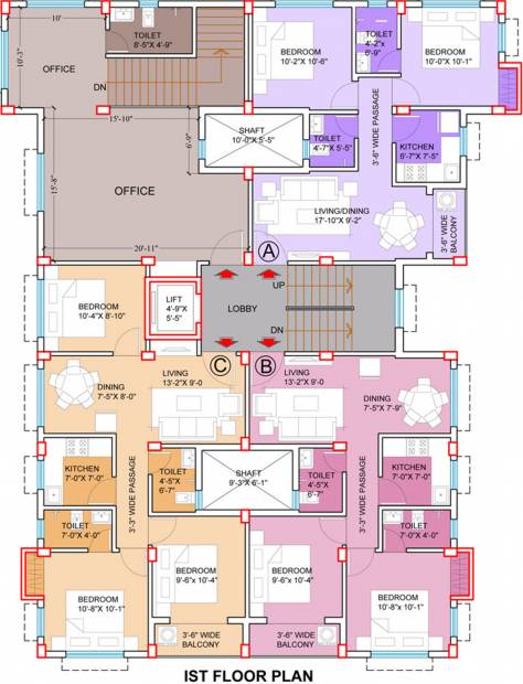  manor Images for Cluster Plan of Swastic Manor