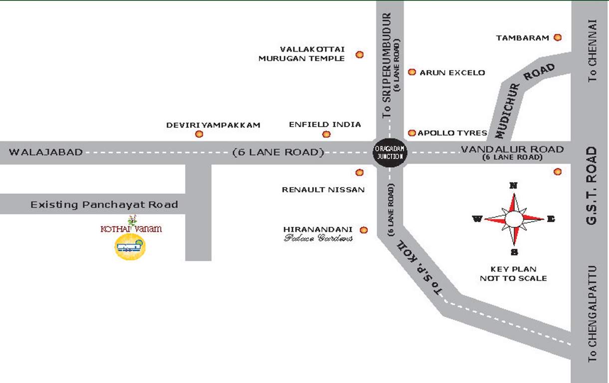 Images for Location Plan of Avani Kothaivanam