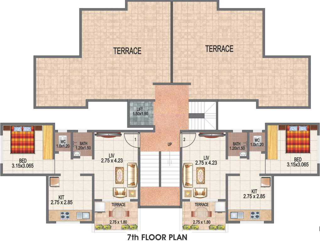 Images for Cluster Plan of GBK Vishwajeet Dwellings