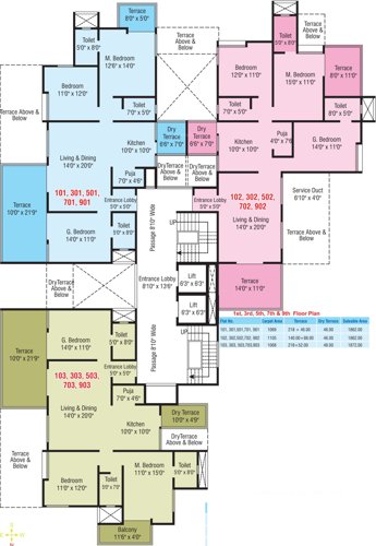 Images for Cluster Plan of Archana Lali Residency Images for Cluster Plan of Archana Lali Residency