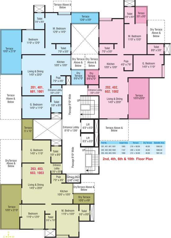 Images for Cluster Plan of Archana Lali Residency