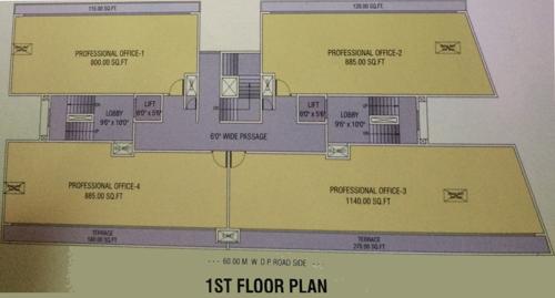 Images for Cluster Plan of Sai Shrushti Residency