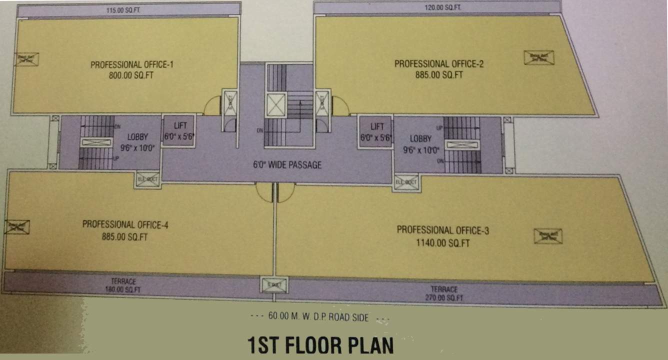 Images for Cluster Plan of Sai Shrushti Residency