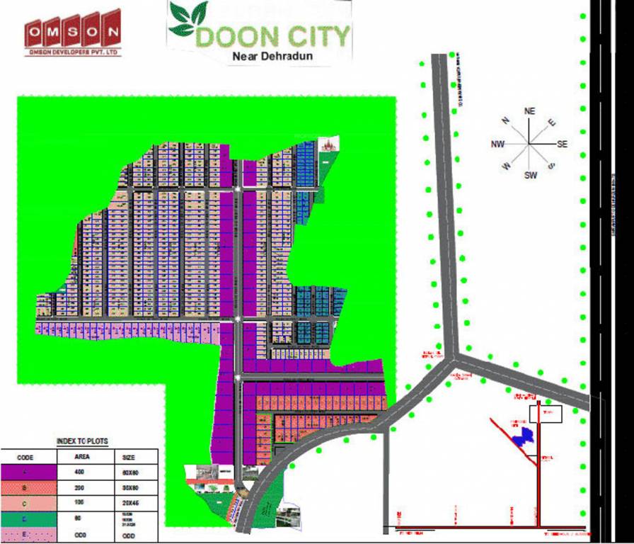 Images for Layout Plan of Omson Doon City