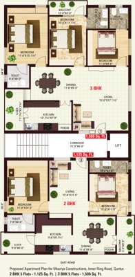 Images for Cluster Plan of Mourya Pearl