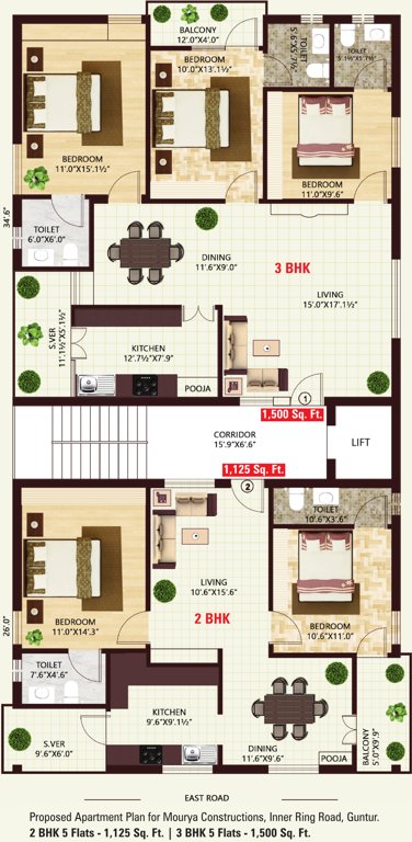 Images for Cluster Plan of Mourya Pearl
