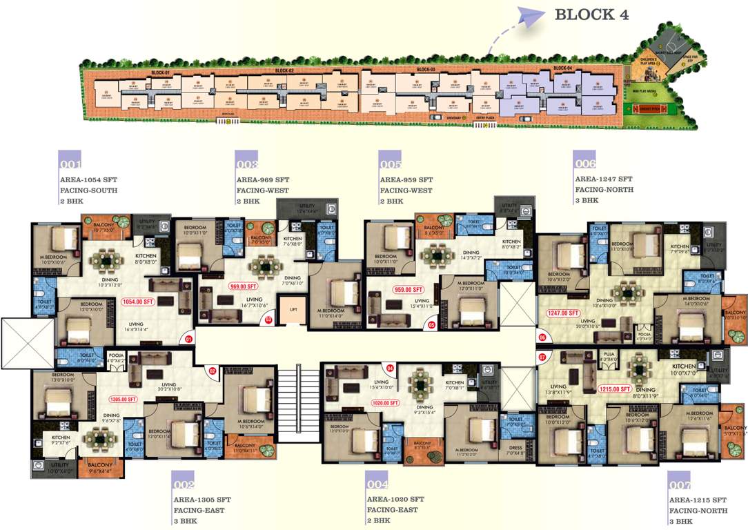 breeze Images for Cluster Plan of Uniidus Breeze