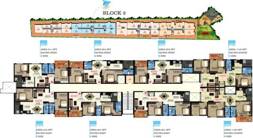 Images for Cluster Plan of Uniidus Breeze breeze Images for Cluster Plan of Uniidus Breeze