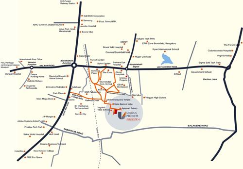 Images for Location Plan of Uniidus Breeze breeze Images for Location Plan of Uniidus Breeze