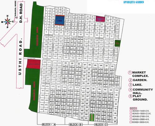 Images for Layout Plan of Greenview Aparajita Garden