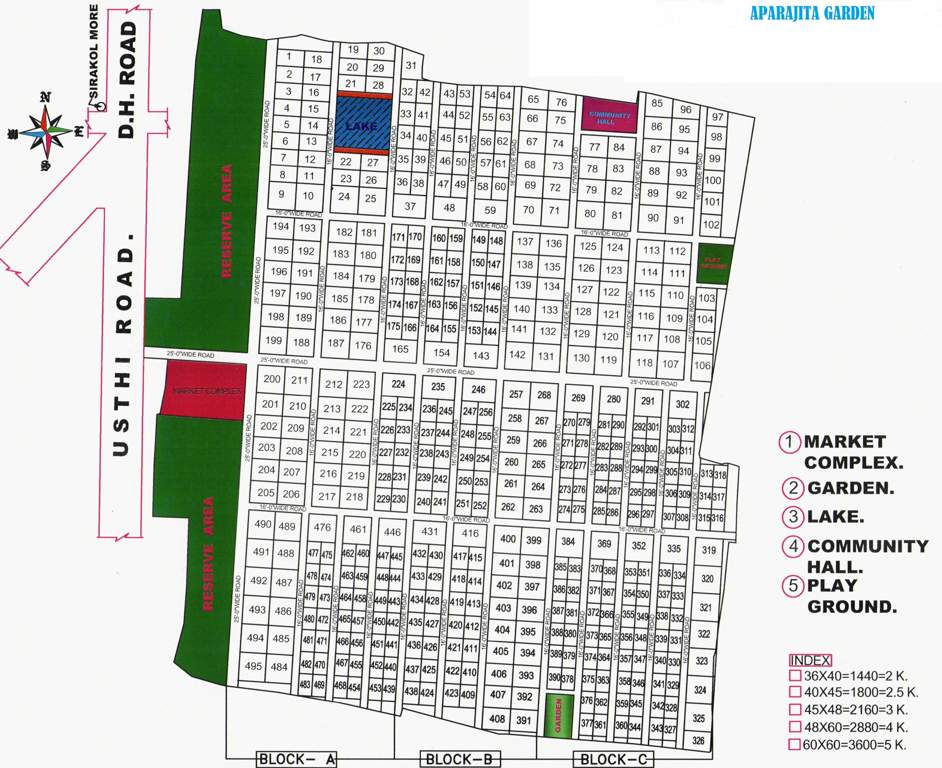 Images for Layout Plan of Greenview Aparajita Garden