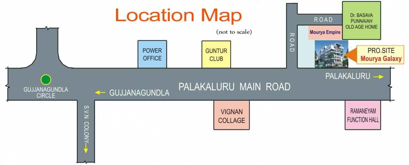 Images for Location Plan of Mourya Galaxy