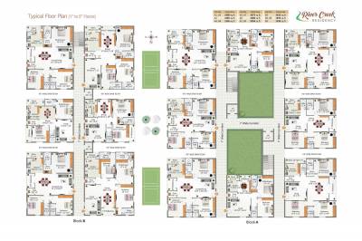 Cluster Plan river-creek-residency Cluster Plan