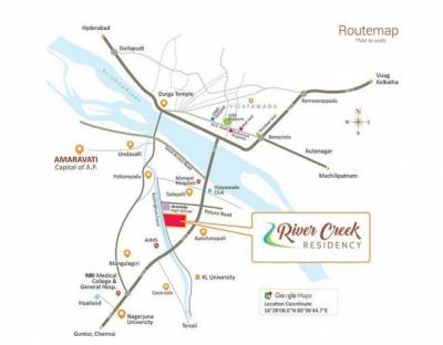 Location Plan river-creek-residency Location Plan