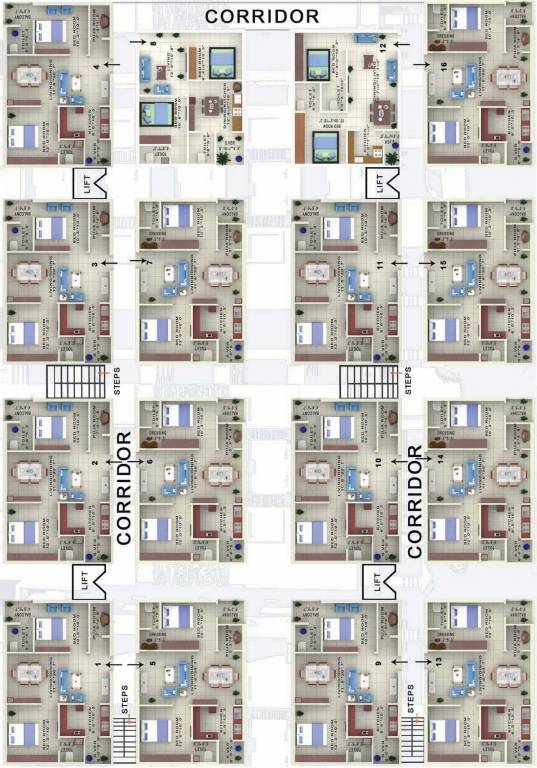 Images for Layout Plan of Satya Comforts