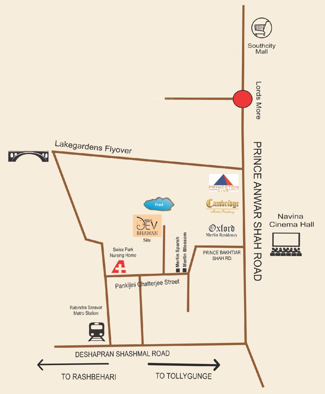 Images for Location Plan of Merlin Dev Bhawan