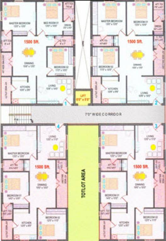 Images for Cluster Plan of Supriya Splendour