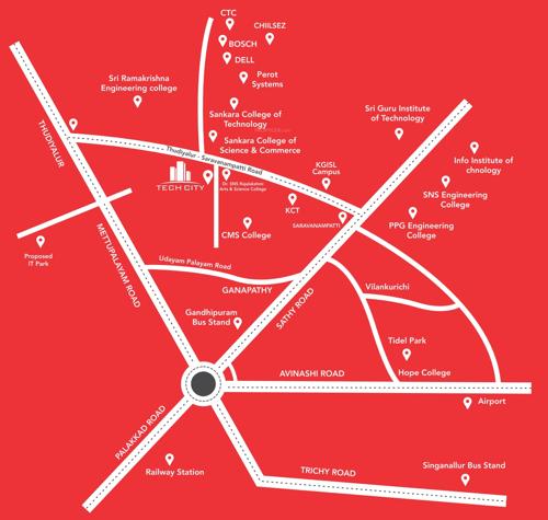 Images for Location Plan of Town Tech City