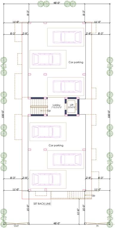 Images for Cluster Plan of Pushkar PV Sree Raman Enclave