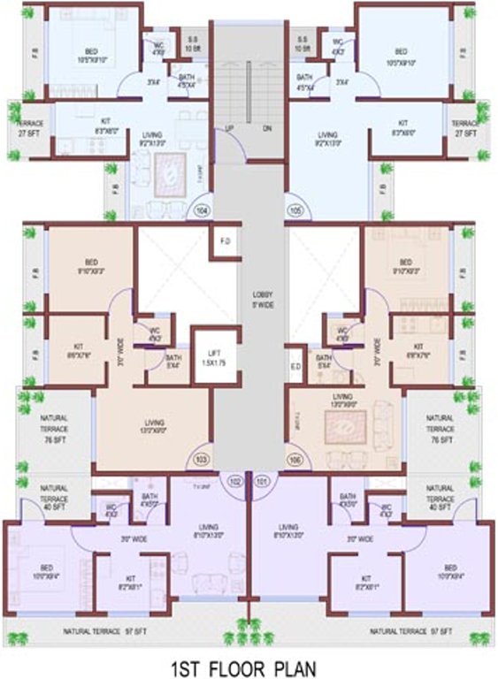 Images for Cluster Plan of Madhuraaj Nageshwar