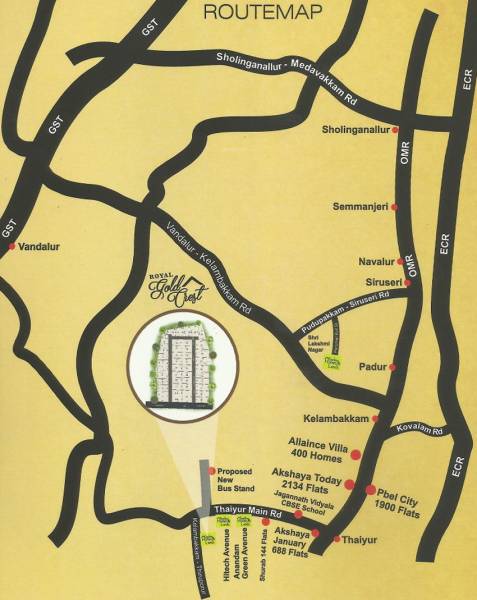 Images for Location Plan of Sterling Royal Gold Crest