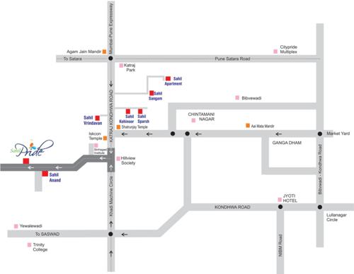 Images for Location Plan of Sahil Pride pride Images for Location Plan of Sahil Pride