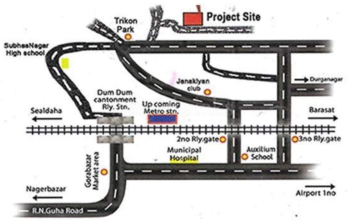  prativa kunj Images for Location Plan of S And N Group Prativa Kunj