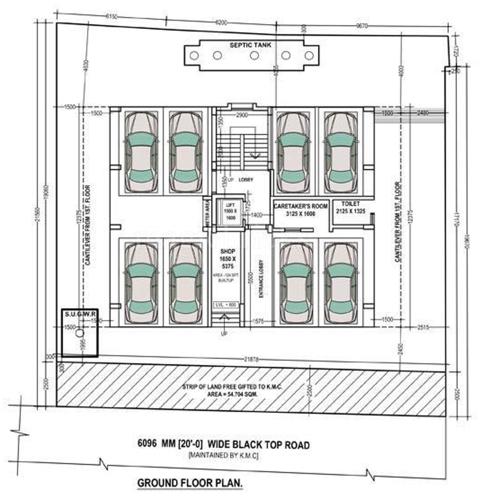  grahams-residency Images for Cluster Plan of Snowfall Grahams Residency