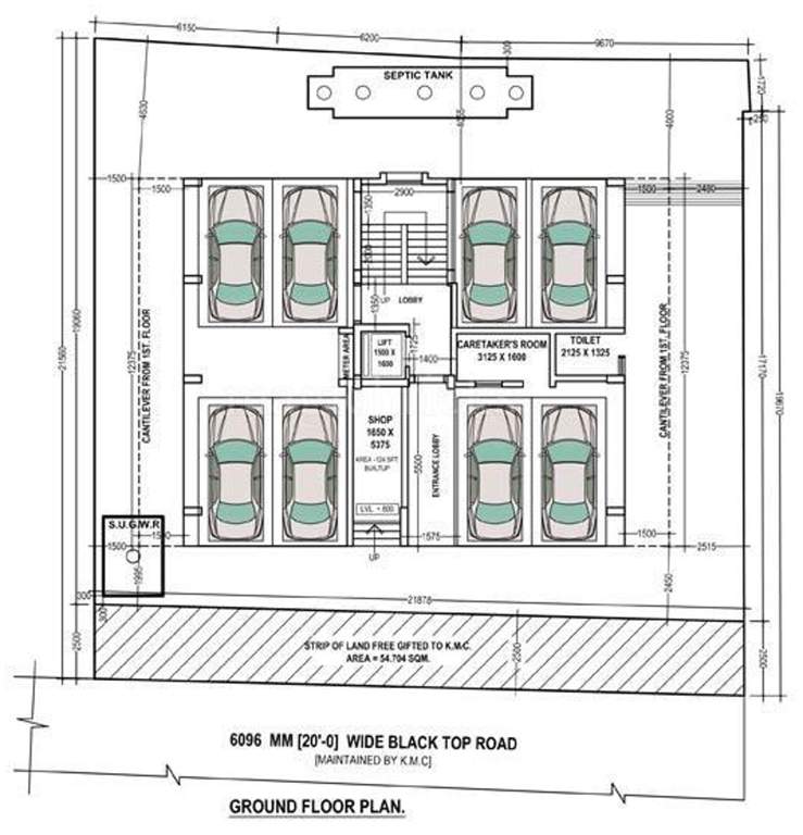 grahams residency Images for Cluster Plan of Snowfall Grahams Residency